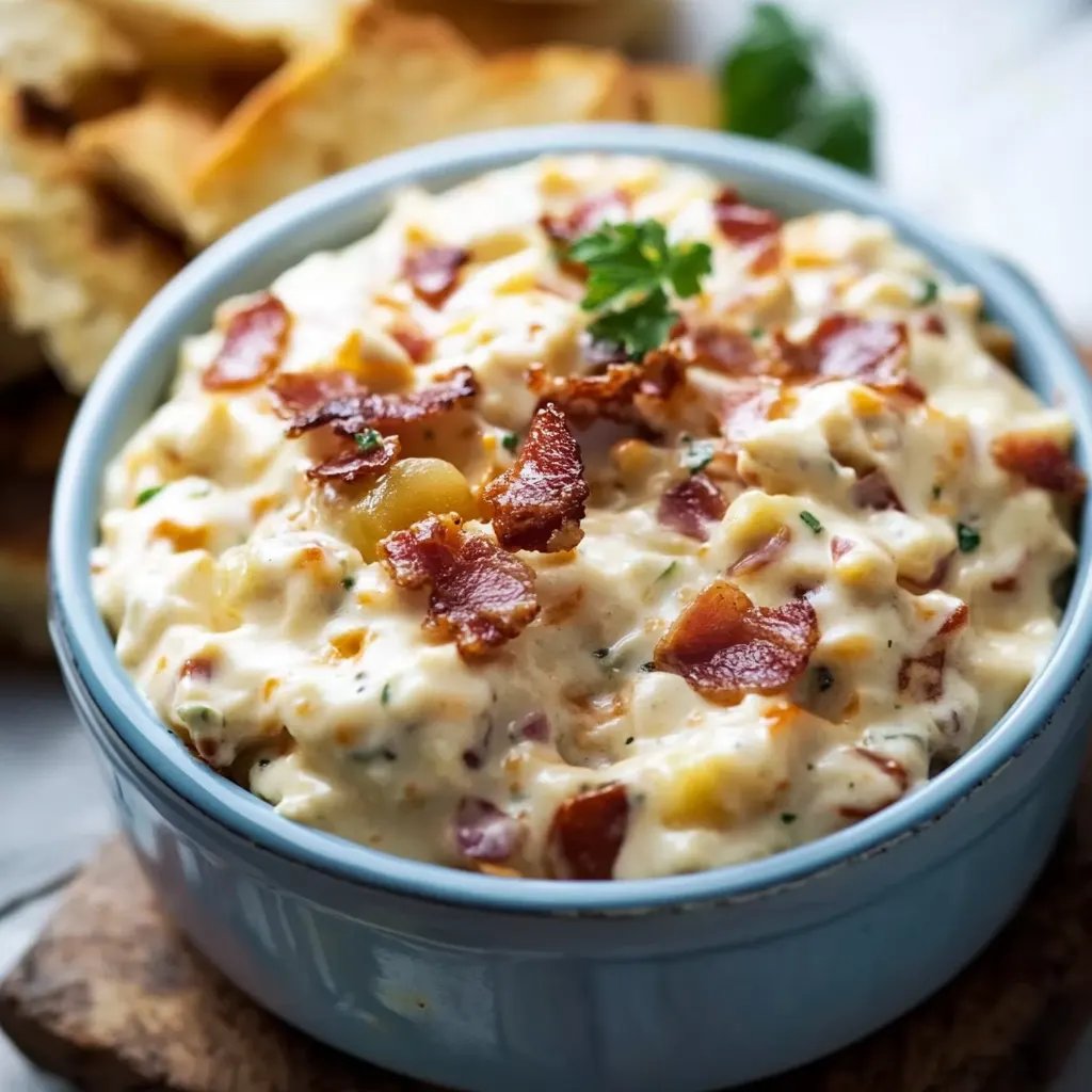 Bacon Apple Cheddar Dip
