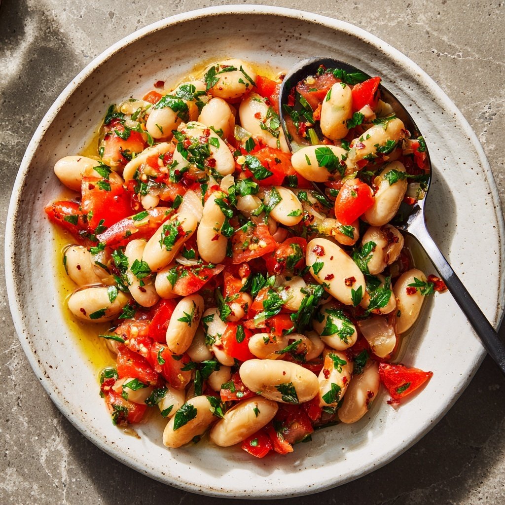 Mediterranean White Bean Salad