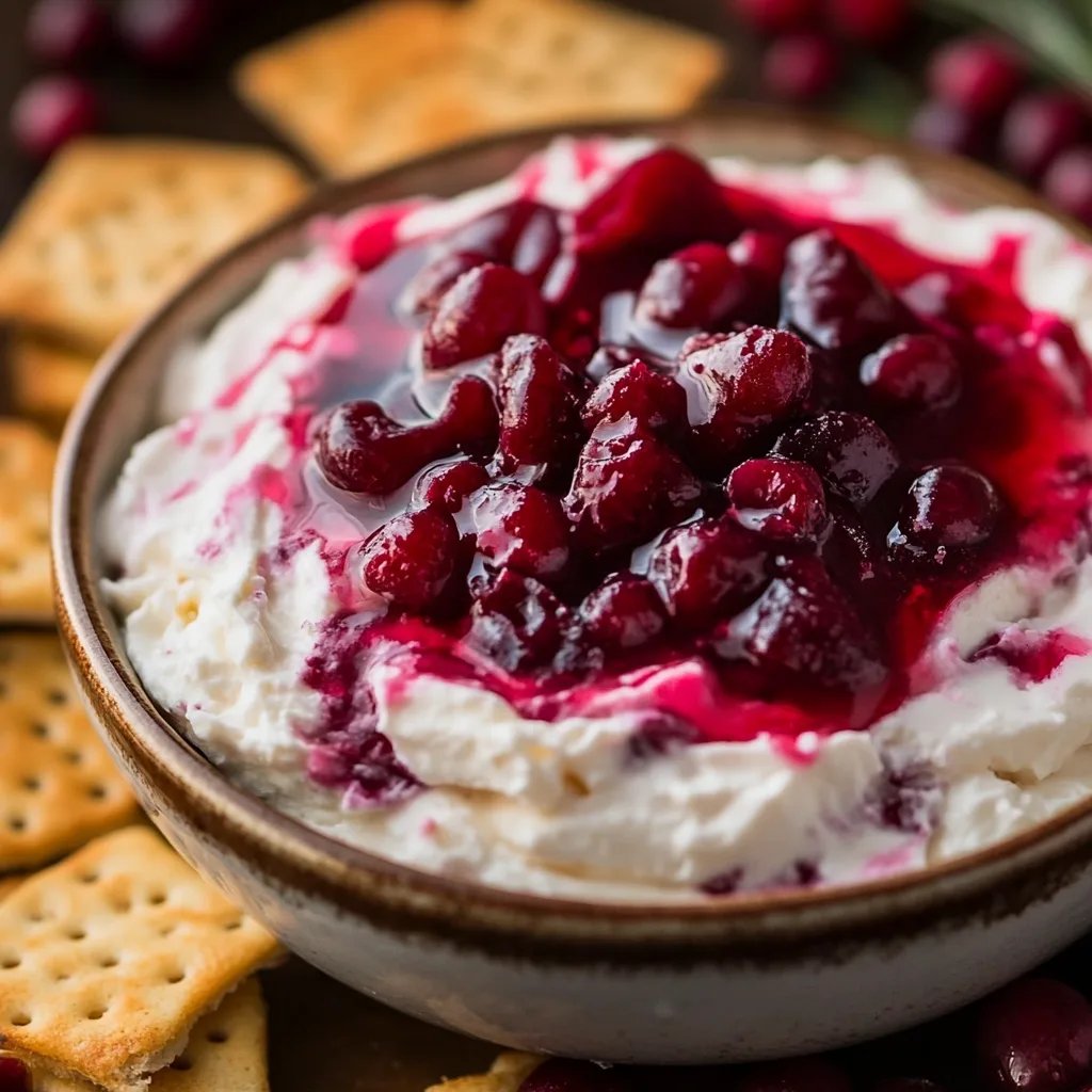Cranberry Cream Cheese Dip