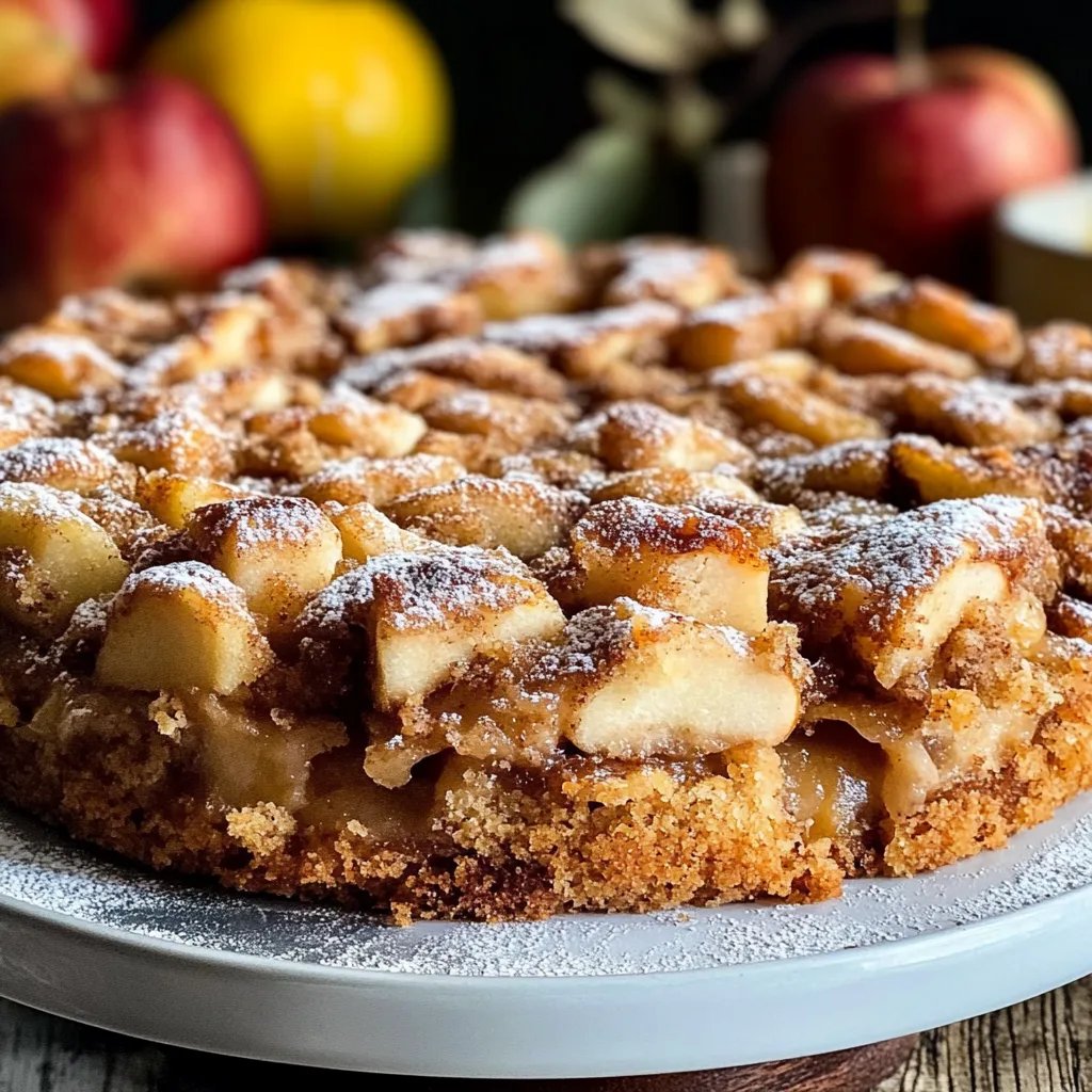 Cinnamon Apple Cake