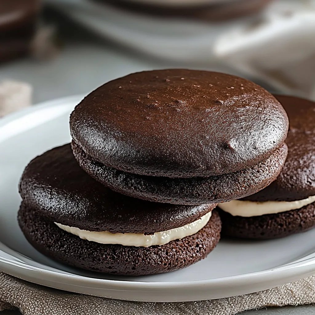 Easy Chocolate Whoopie Pies