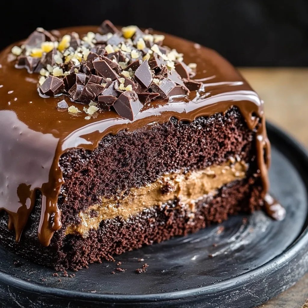 Salted Caramel Chocolate Cake