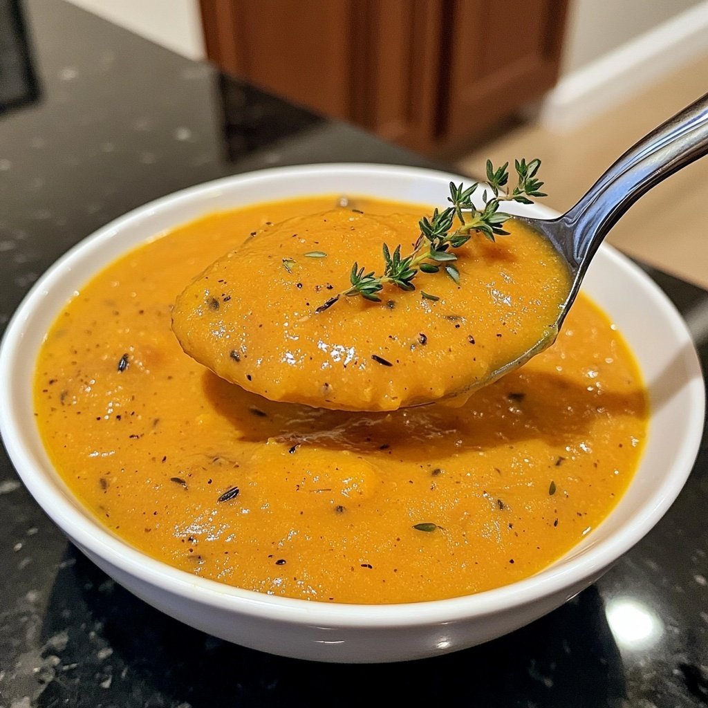Squash Soup with Thyme