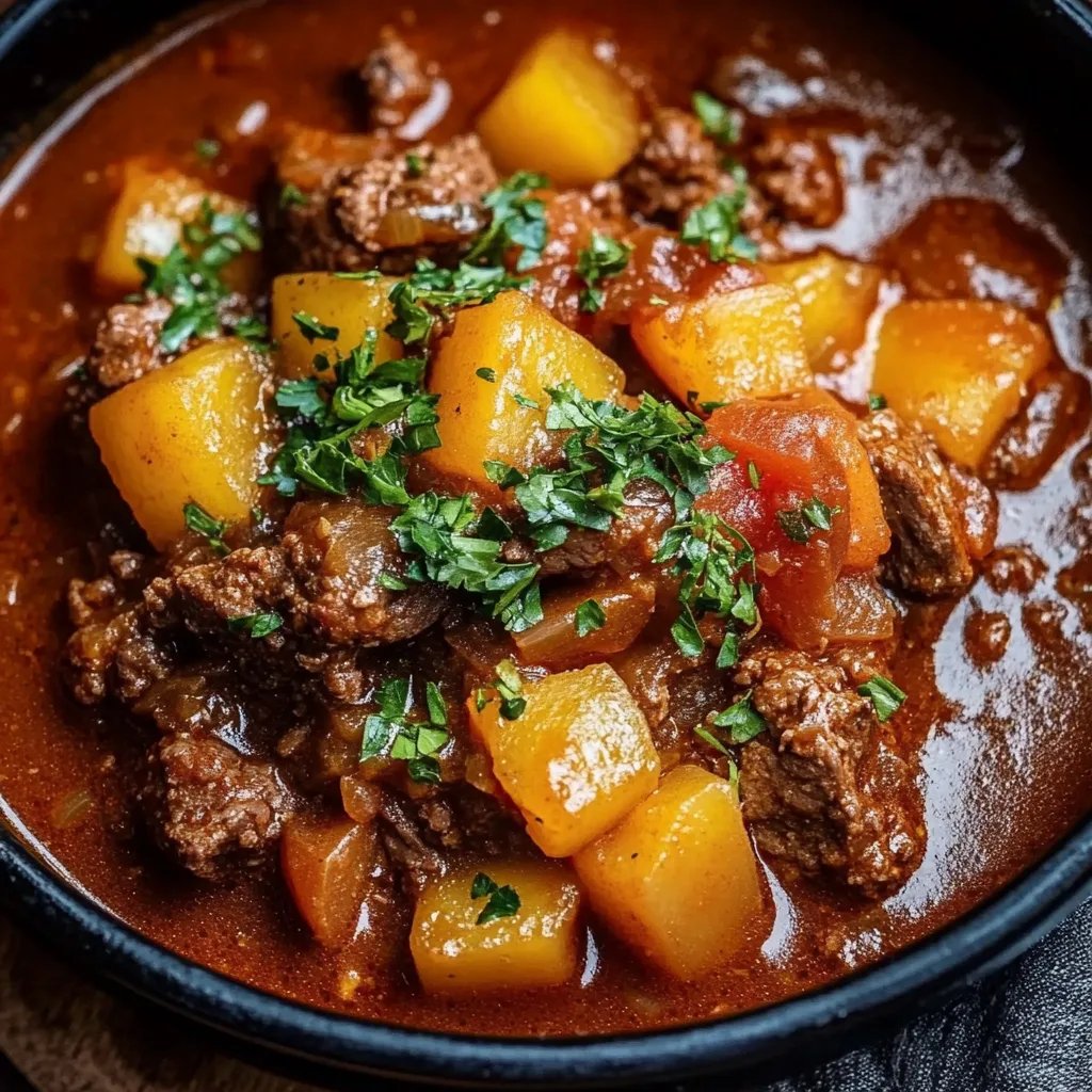 Authentic Hungarian Goulash – A Flavorful Comfort Stew!
