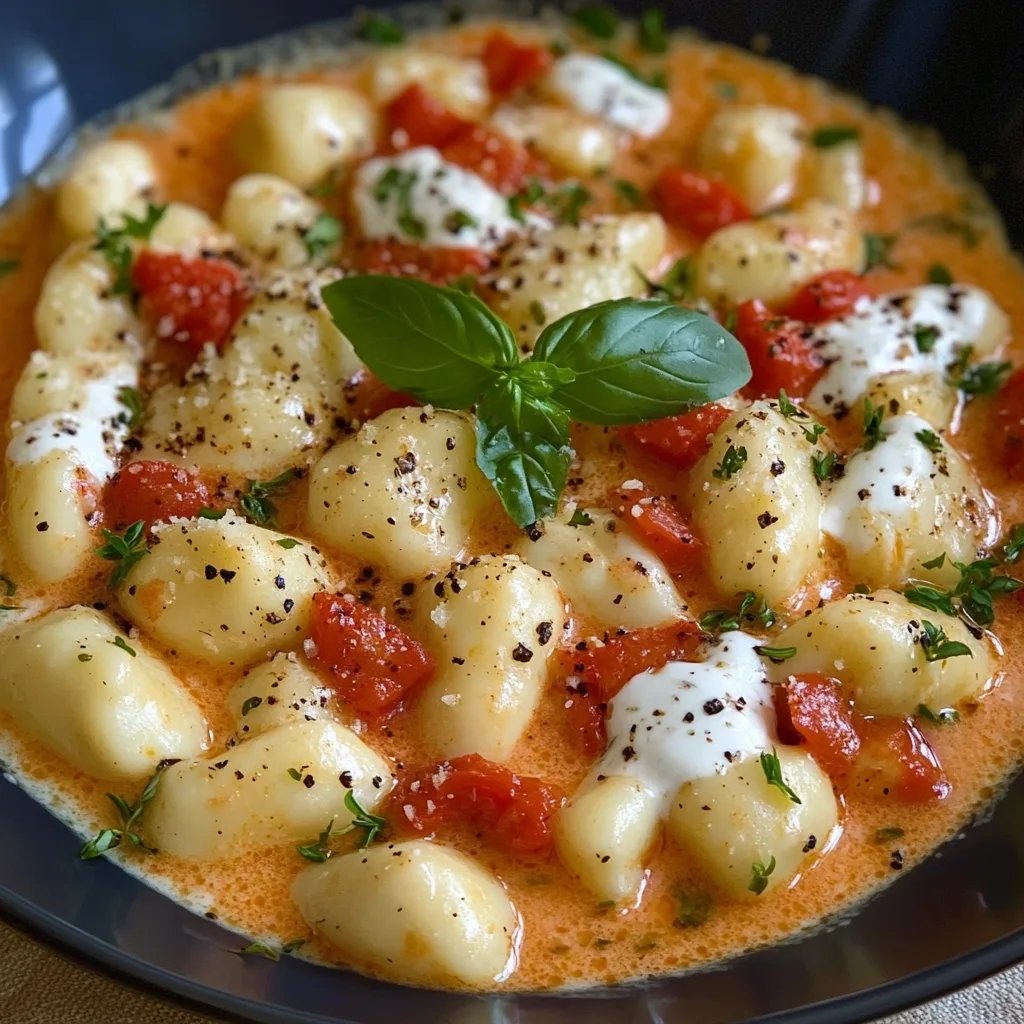Creamy One Pan Gnocchi