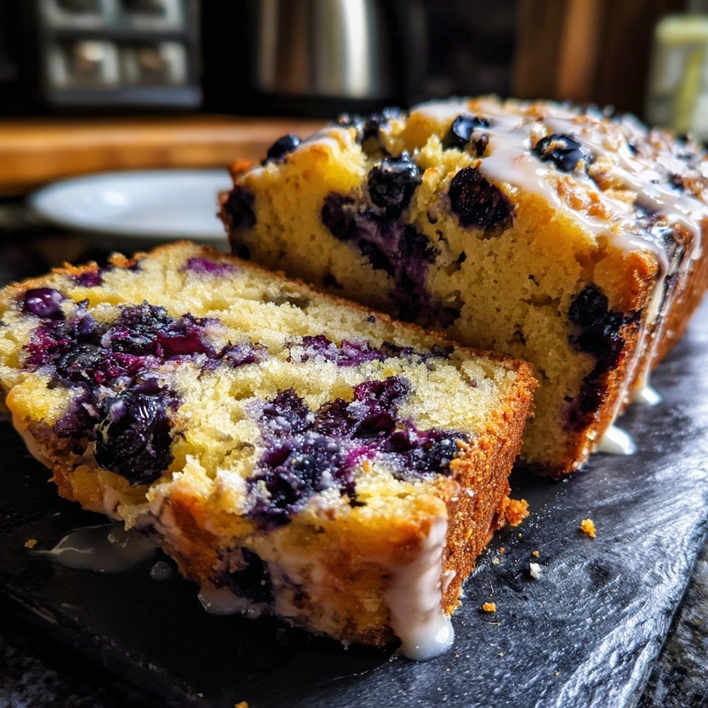 Blueberry Lemon Tea Bread