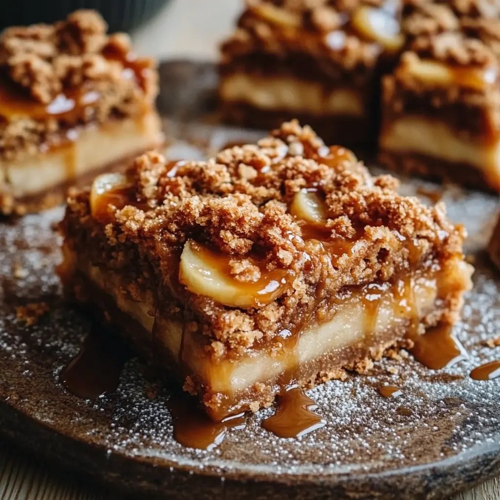 Irresistible Salted Caramel Apple Bars for Fall
