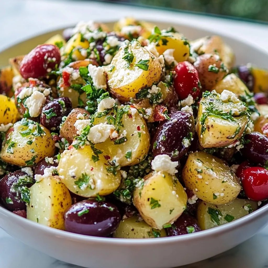 Mediterranean Potato Salad