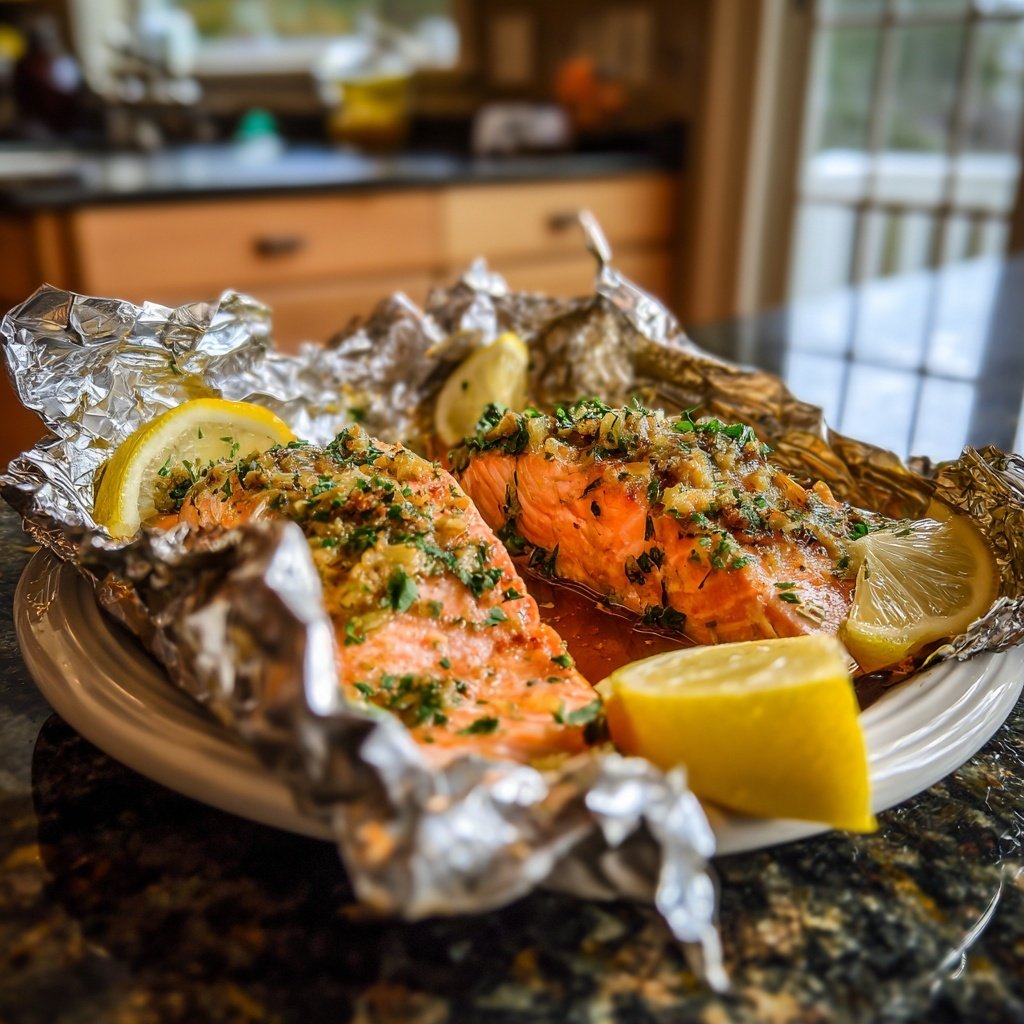 Salmon en Papillote with Citrus
