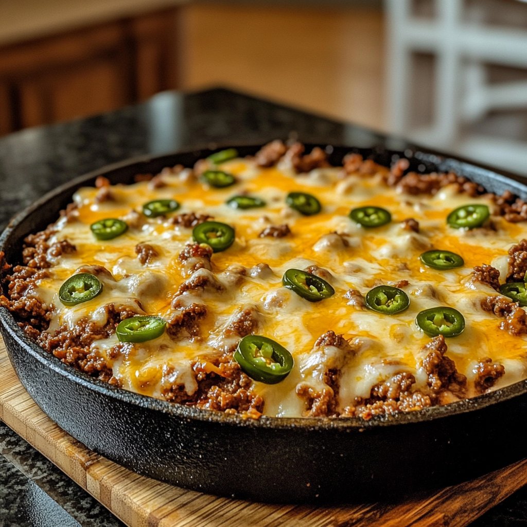 Ground Beef Skillet Spicy