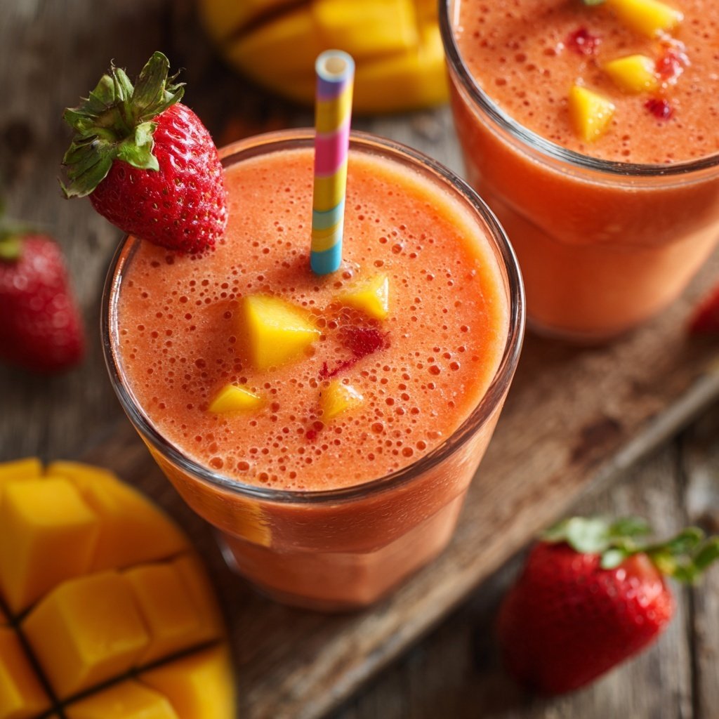 Strawberry Mango Smoothie
